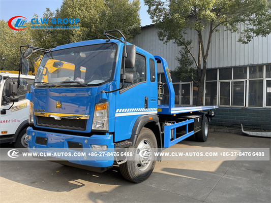HOWO 4x2 3 Tons 5 Tons Platform Flatbed Towing Truck