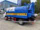 ISUZU 4x2 5cbm Sewage Vacuum Truck With Q235A Tank