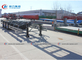 40FT 45FT 3 Axle 45T Flatbed Skeleton Trailer For Container Loading