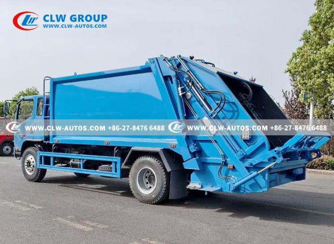 FAW 14m³ Compactor Garbage Truck control panel