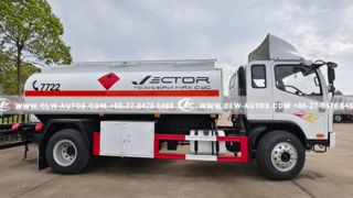 Censtar 디스펜서를 갖춘 FAW 4x2 이동식 연료 유조 트럭