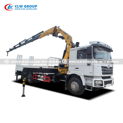 SHACMAN 16-Ton Capacity 6×4 Heavy-Duty Truck Mounted Folding Boom Crane with 360-Degree Rotation