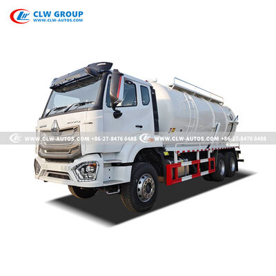 Sinotruk HOWO NX 20m³ Right-Hand Drive Sewage Suction Truck with Corrosion Resistant Vacuum Tanker for Municipal Waste