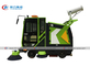 Electric Community Road Sweeper Vehicle 4 Wheels 5 Brushes With Fog Cannon