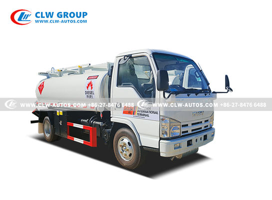 Isuzu 100P 5m³ Diesel Refueling Truck – Mobile Fuel Tanker for Efficient Onsite Fuel Delivery