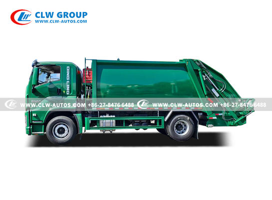The ISUZU 10 12m Garbage Compactor Truck for Dependable Waste Management