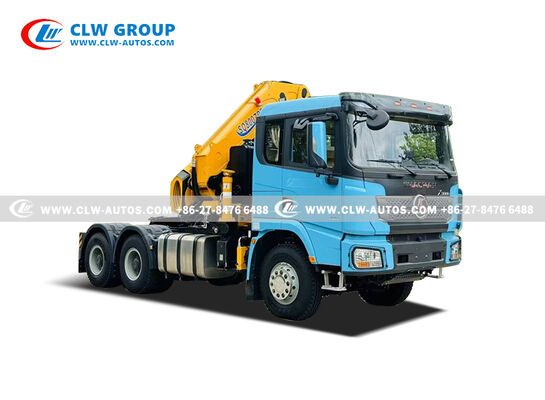 SHACMAN X3000 6×4 Truck Mounted Crane with 430 HP Weichai Engine and 8-Ton Knuckle Boom Crane Featuring Hydraulic Stabilizer Outriggers