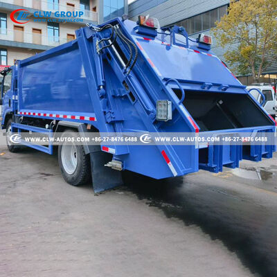 Isuzu KV600 9 Cubic Meter 132HP Garbage Compactor Truck with 3815mm Wheelbase for Efficient Waste Management