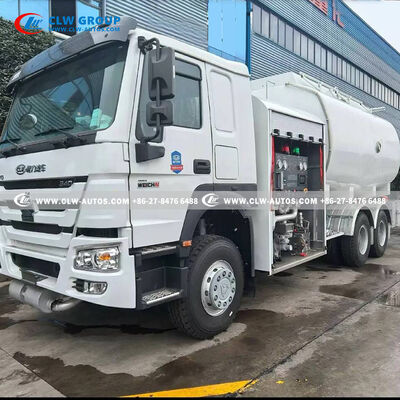 SINOTRUK HOWO 20,000-Liter Aviation Refueling Truck with 5182 Aluminum Alloy Tank and 1,200 L/min Flow Rate