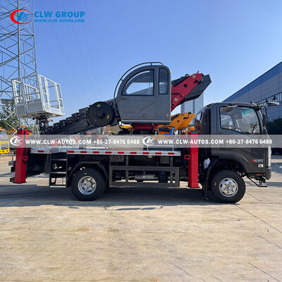 ISUZU KV600 30m Aerial Work Platform Truck with 7-Section Telescopic Boom and 360° Continuous Rotation