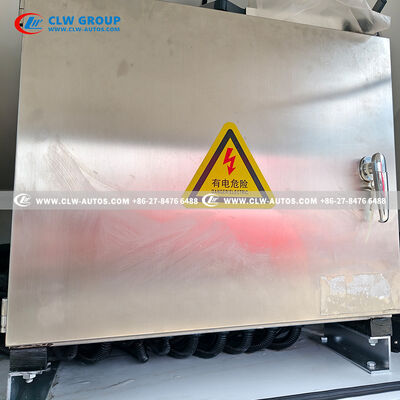 SINOTRUK HOWO 15T On-Site Mixed Explosive Truck with PLC-Based Automated Mixing and 360-Degree Rotating Hose Guide Boom