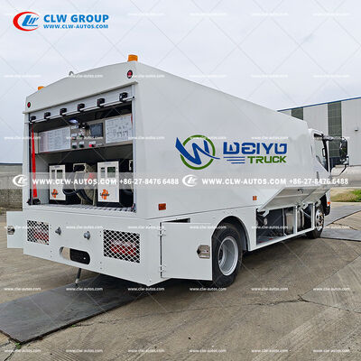 FAW Tiger VH 6000L CAFU Fuel Delivery Truck with Dual Independent Refueling Systems and Comprehensive Safety Technologies