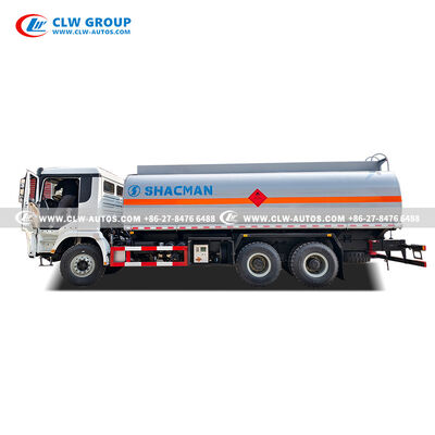SHACMAN 6x4 25,000L Fuel Tank Truck with Censtar Dispenser for Construction and Mining Refueling