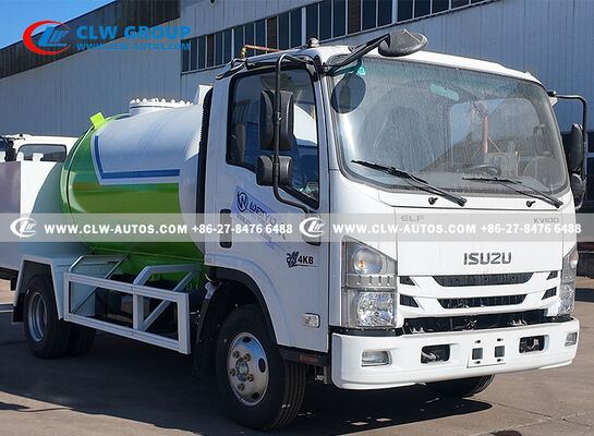 Isuzu KV100 4x2 LPG Refueling Truck with 5m³ Tank 120HP Euro 5 Engine Mobile Gas Dispensing Unit