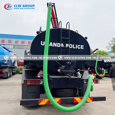 FAW 10CBM Fecal Vacuum Suction Truck with 260HP Engine and SK-12 Water Ring Pump for Heavy-Duty Waste Management