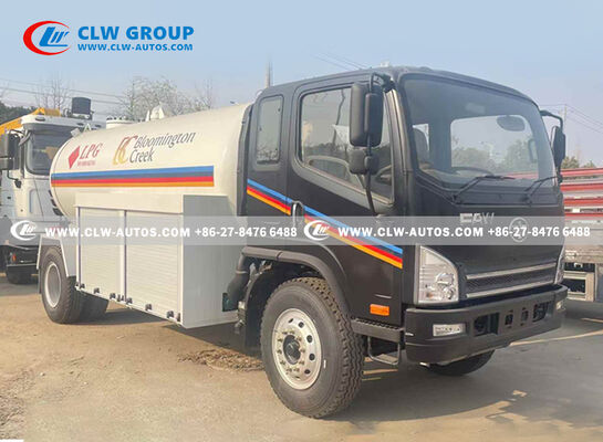 FAW RHD 10m³ LPG Bobtail Truck – Right-Hand Drive Gas Tanker with Q345R Steel Tank for African Markets